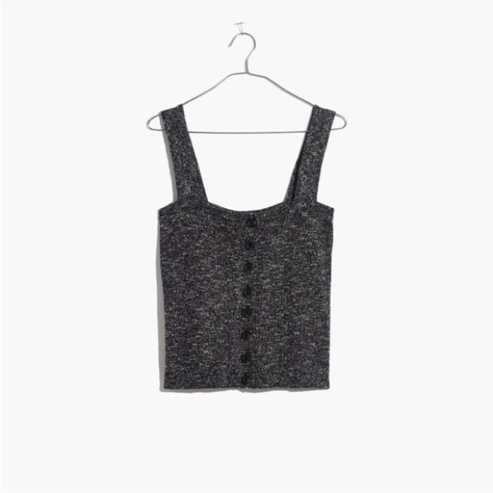 Madewell Black Knit Tank Top